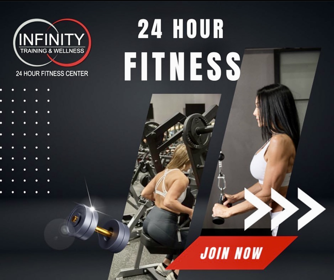 24 hour fitness at Infinity Training Lubbock